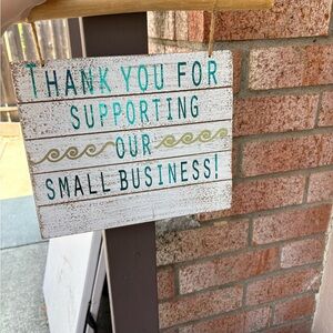 Decorative Thank You Sign